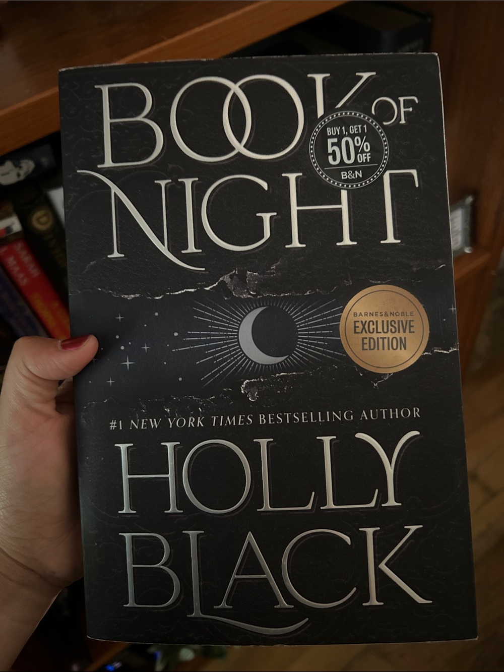 Book of Night by Holly Black - Black Cover
